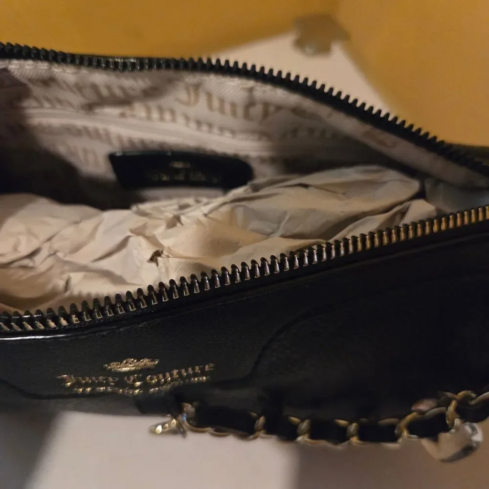 NWT Juicy Couture Black Crossbody Bag